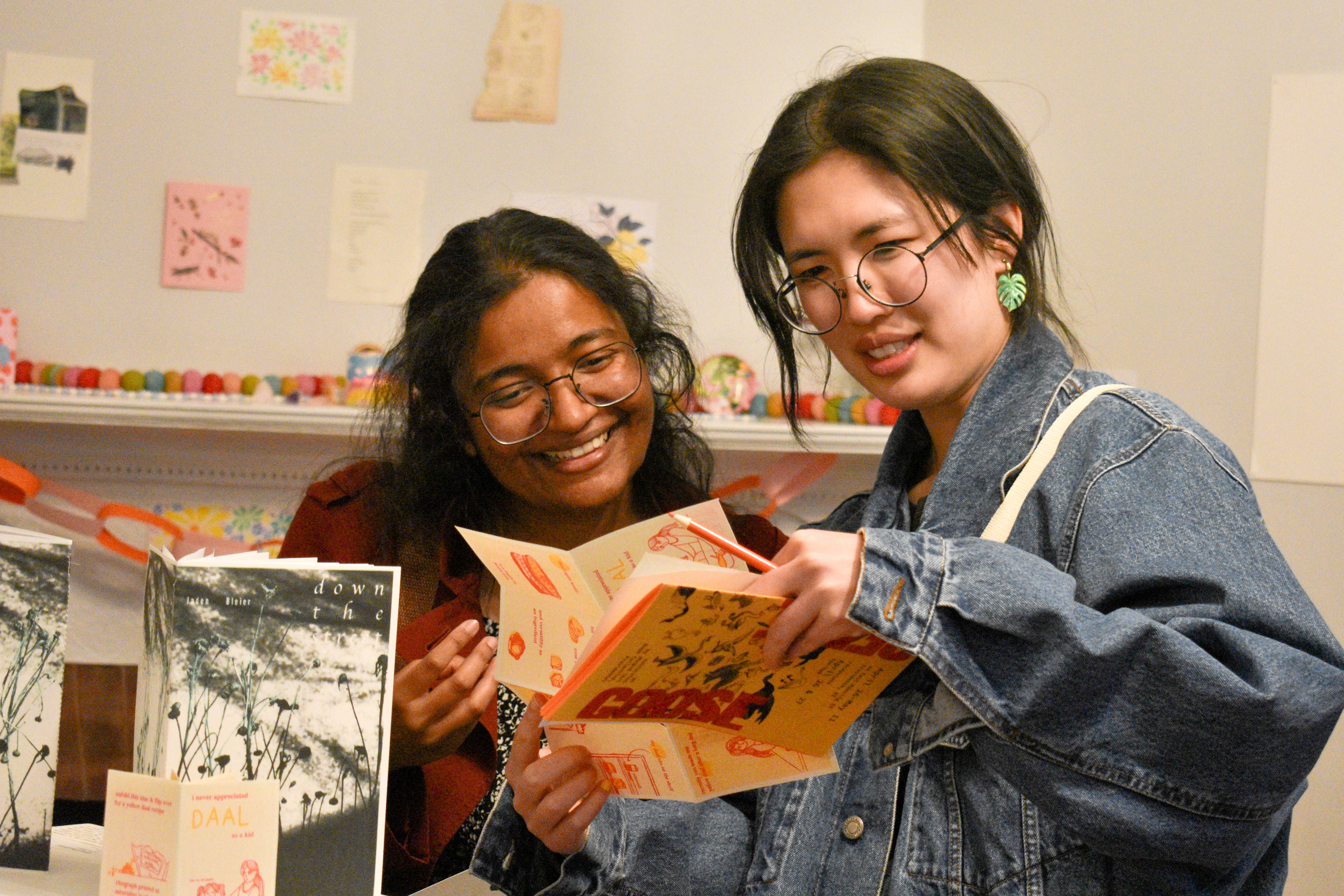 desert, living book spread